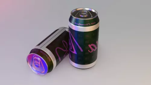 Realistic Soda Can 3d model Realistic Soda Can 3d model