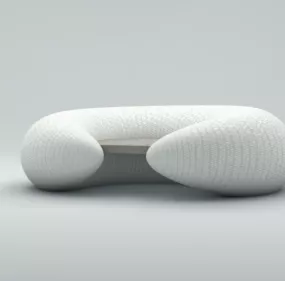 Soft Chair Midernism 3d model