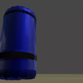 Space Barrel 3d model