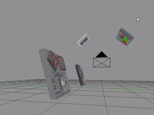 Scifi Rouge Spaceship 3d model