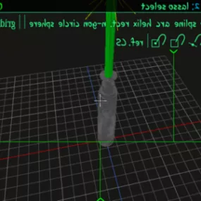 Space Lightsaber Weapon 3d model