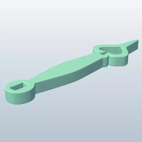 Hand With Dart Set 3d model