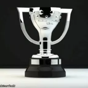 La Liga Trophy Cup 3d model
