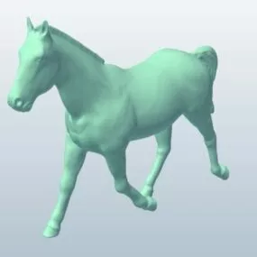 Spanish Barb Horse Animal 3d model