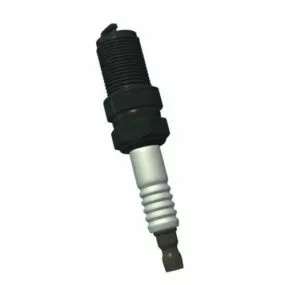 Spark Plug Bike Part 3d model