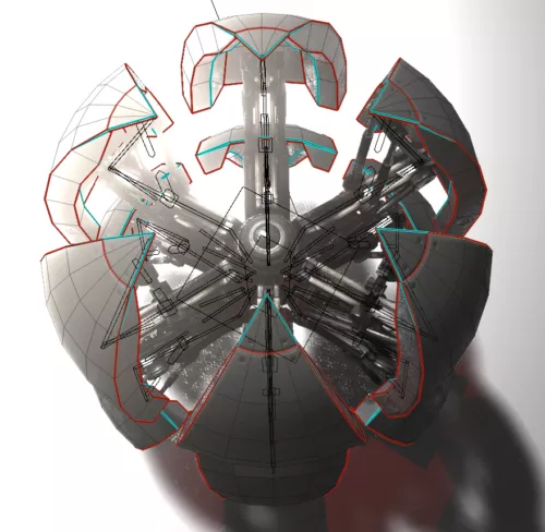 Mobot Scifi Robot 3d model