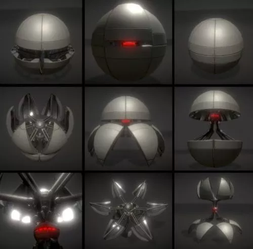 Wire Sphere Pattern 3d model