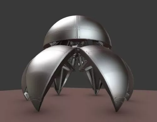 Destiny Bot Rubik 3d model