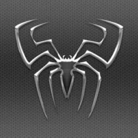 Spider Icon 3d model