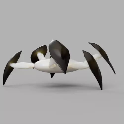 Sci-fi Spider Robot V1 3d model Sci-fi Spider Robot V1 3d model