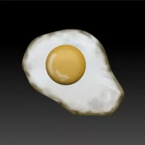 Fried Egg 3d model