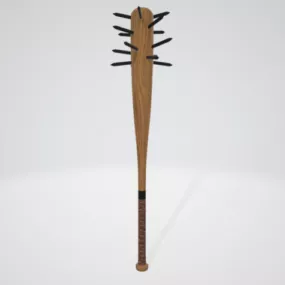 Spiked Bat Weapon 3d model