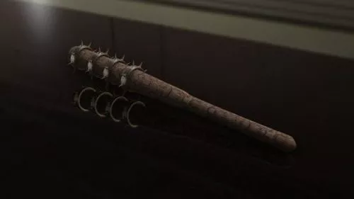 Weapon Spiked Club 3d model Weapon Spiked Club 3d model
