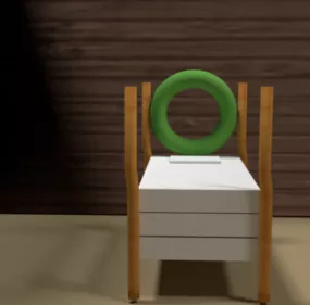 Sponge Bed 3d model