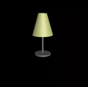 Simple Table Standing Lamp 3d model