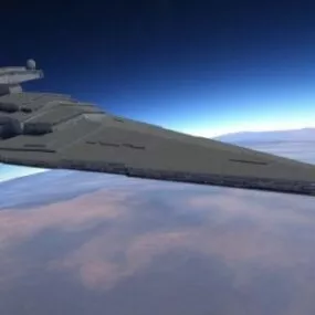 Star Destroyer Starship 3d model