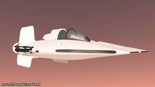 Beech Concept Aircraft 3d model