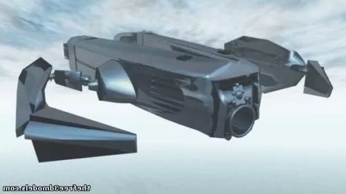 Triangle Star Destroyer Spaceship 3d model
