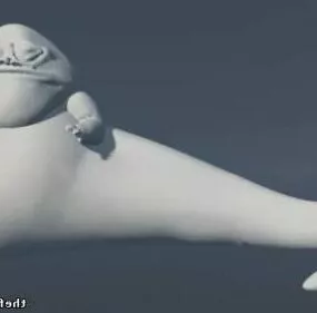 Star Wars Jabba The Hutt Character 3d model