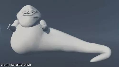 Star Wars Jabba The Hutt Character 3d model Star Wars Jabba The Hutt Character 3d model