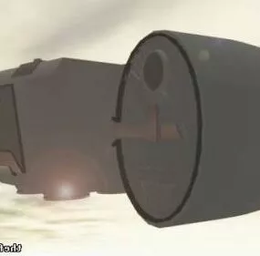 Star Wars Intruder Spaceship 3d model