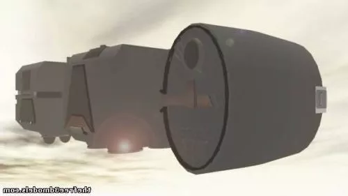 Starship Class Destroyer 3d model
