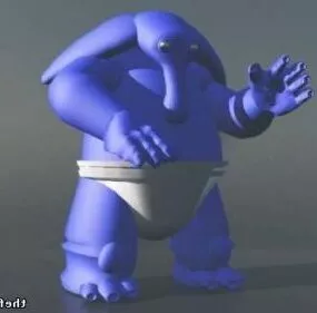 Star Wars Rebo Character 3d model