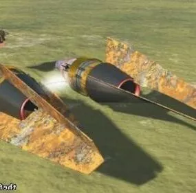 Star Wars Spaceship Racer 3d model
