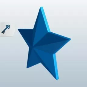 Star Printable 3d model