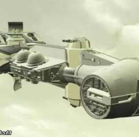 Star Wars Corvette Station 3d model