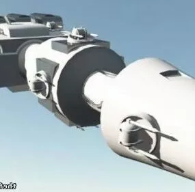 Star Wars Gunboat Station 3d model