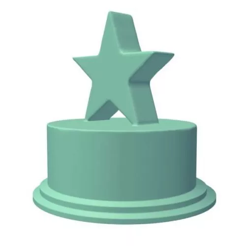 Trophy Golden 3d model