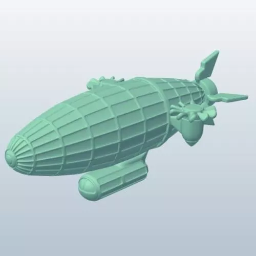 Hot Air Balloon Airship 3d model