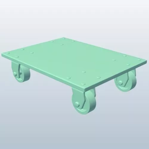 Steel Dolly Printable 3d model Steel Dolly Printable 3d model
