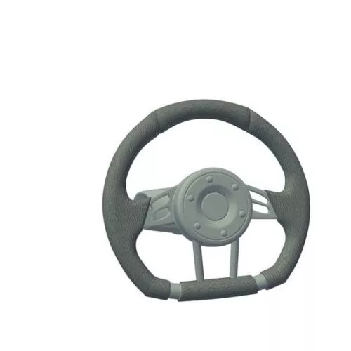 European Construction Column Classic Style 3d model