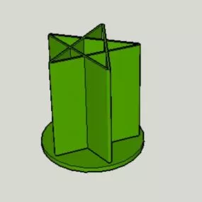 Stellar Pen Holder 3d model