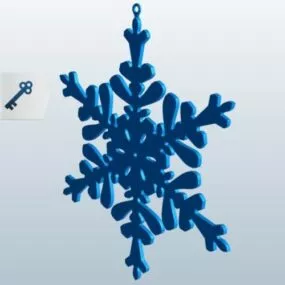 Snowflake 3d model