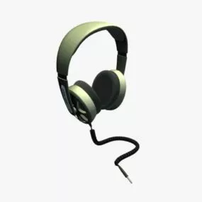 Stereo Wire Headphones 3d model