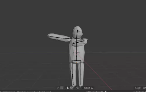 Man Character With Oilcan 3d model