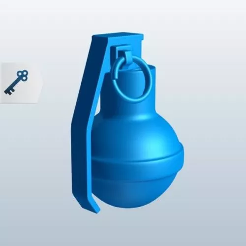 Sting Grenade Weapon 3d model Sting Grenade Weapon 3d model