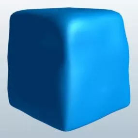 Stone Stool Nature Furniture 3d model