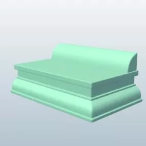 Stone Throne 3d model