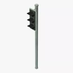 Traffic Stoplight 3d model