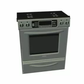 Stove Range 3d model