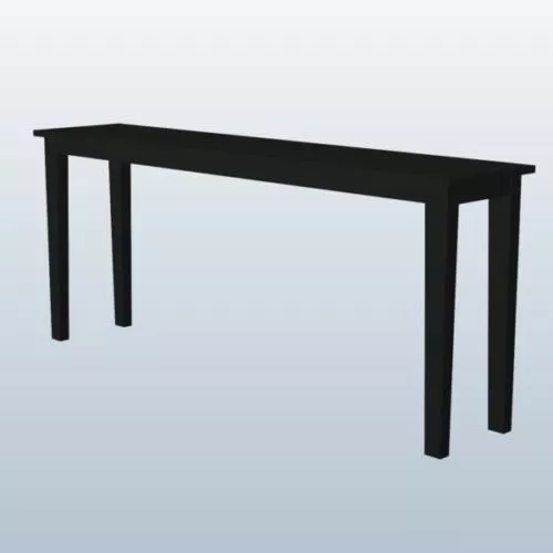 Antique Chinese Console Table 3d model