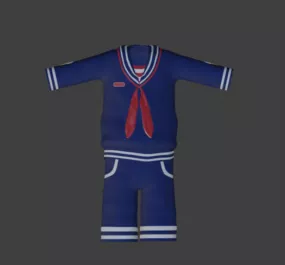 Sailor Uniform 3d model