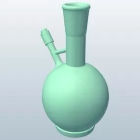 Straus Flask Science 3d model