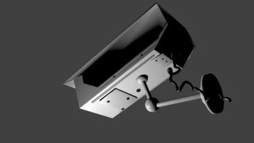 Street Camera 3d model Street Camera 3d model