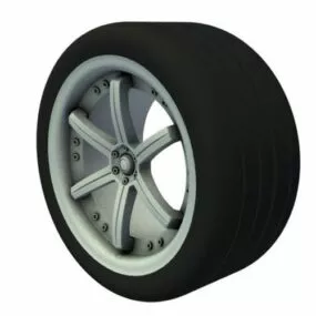 Street Tire Car 3d model