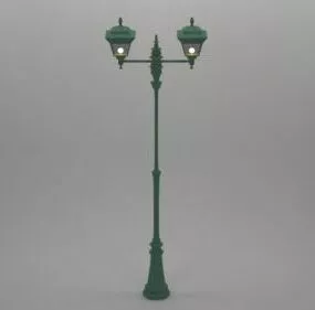 Vintage Street Lamp 3d model
